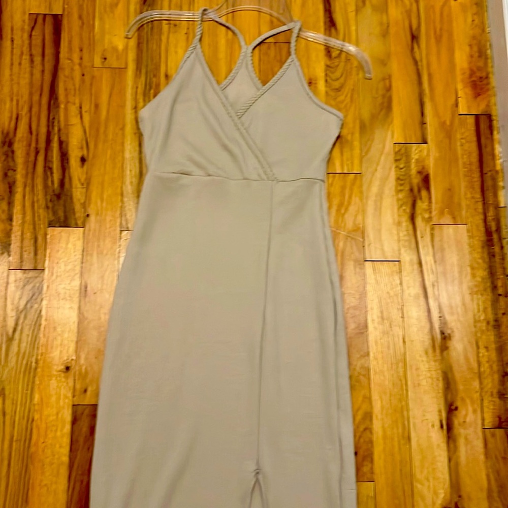 Light tan women’s dress